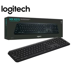 LOGITECH - TECLADO MX KEYS S ILLUMINATED WIRELESS BT BLACK SP