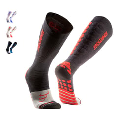 SILVERA NANOTECH - Medias compresion 20 30 mmHg running futbol voley gym viajes embarazo