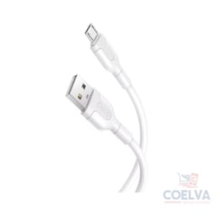 XO - XO-NB212 Cable de Carga de 100cm Micro USB V8 - Blanco