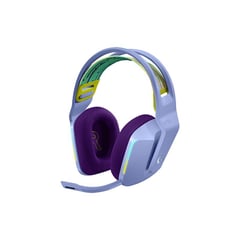 LOGITECH - Auriculares inalámbricos para juegos Logitech G733 LIGHTSPEED -Violeta