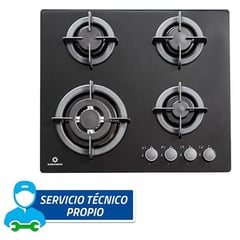 INDURAMA - Cocina Empotrable 4 Quemadores EGI604VDNEG