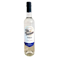 DON TACIANO - Pisco Puro Quebranta 750 ml.