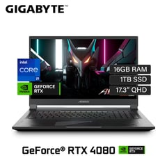 GIGABYTE - Laptop AORUS 17X AXF 2023 Intel Core i9 13900HX RAM 16GB Disco 1TB SSD Video 12GB 173? QHD