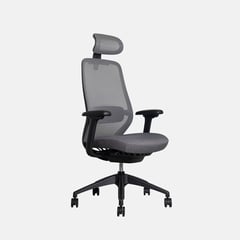 NIHM - Silla De Oficina Ergonómica Giratoria o 4 New Gerencial Negro