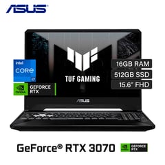 Laptop TUF FX517ZR-F15I73070 Intel Core i7 12650H RAM 16GB Disco 512GB SSD Video 8GB 156? FHD