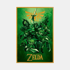 POSTER - THE LEGEND OF ZELDA - LINK