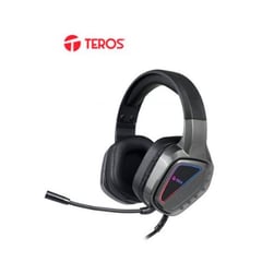 TEROS GAMING - Auriculares Gaming TEROS TE-8171N estéreo micrófono Luces RGB