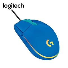 LOGITECH - Mouse G203 Lightsync Optical 8000 DPI RGB Azul