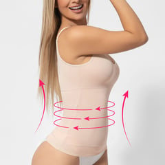 GENERICO - Faja mujer reductor moldeadora cintura abdomen flacidez y rollitos