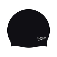 SPEEDO - Gorro para Natación Plain Moulded Negro