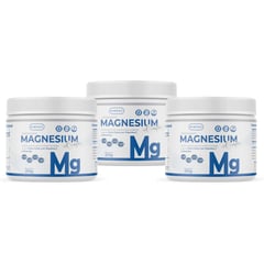 NIBRAY - Cloruro Magnesio Potasio Calcio y Vitamina C Pack x3 Magnesium Complex