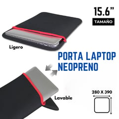 GENERICO - FUNDA PROTECTOR PARA LAPTOP DE 15 PULGADAS IMPERMEABLE NEOPRENO