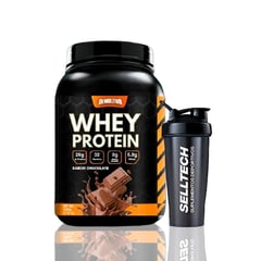 DEMOLITOR - Proteína Whey Protein 2.3 lb Chocolate Shaker