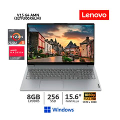 LENOVO - Laptop V15 G4 AMN AMD Ryzen 5 7520U 8GB LPDDR5 BUS-4800 256GB SSD 15.6" FHD TN-82YU00X6LM