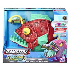 TEAMSTERZ - TMZ CAMBIA DE COLOR Playset Ataque Piraña + 1 Auto