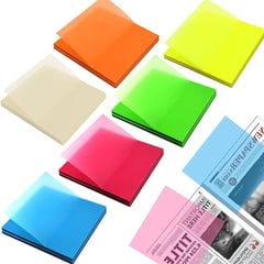 HYGGE - Set Notas Adhesivas Post-it Transparentes 300 Hojas