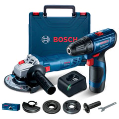 BOSCH - Combo Taladro Atornillador Gsr 120+ Esmeril gws 700 -