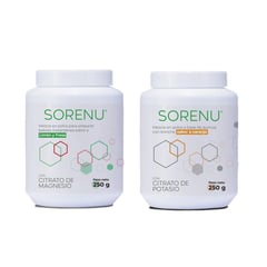 SORENU - Citrato de magnesio y potasio - x Pack 250 g