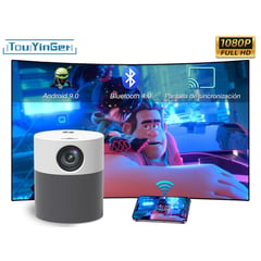 Proyector Touyinger T9W Android 901080P Projector cine en casa