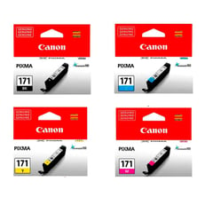 CANON - PACK TINTA CLI-171, 4 colores