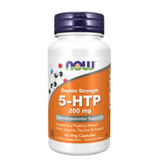 5-HTP - Now Foods x 60 cápsulas, 200 mg