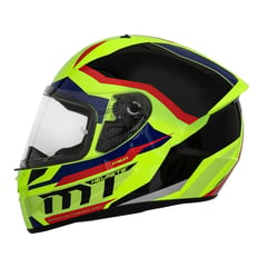 MT HELMETS - CASCO MT STINGER SUPRA AMA FLUOR BRIL L