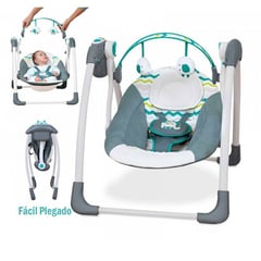 INFANTI - Silla Nido Swing para Bebé Musical Niño