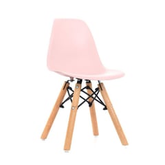 MOBELART - Silla Diseño Eames para niños Rosada möbelArt