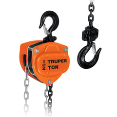 TRUPER - Tecle con cadena de 0.5 tonelada