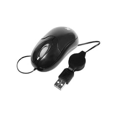 XTECH - Mouse Cableado USB Retractil XTM-150