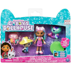 SPINMASTER - GABBY´S DOLLHOUSE CONJUNTO DE FIGURAS DE GABBY´S Y SUS AMIGOS