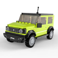 DOUBLE E - Juguete De Bloques Armables Suzuki Jimny 192 Piezas Tip Lego