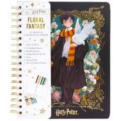 GENERICO - Planner Harry Potter Floral Fantasy 12 Month