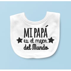 GENERICO - Dia del padre Babero regalo para Papá es el mejor