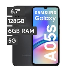 SAMSUNG - NUEVO A05S 6GB 128GB - LIBRE NEGRO