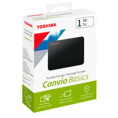 TOSHIBA - Disco Externo 1TB 3.0 Canvio Basics HDTB510XK3AA