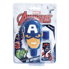 TUINIES - Gel Antibacterial Avengers Capitán América 29 ml.+ Repuesto