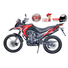 MAVILA - MOTOCICLETA DUAL SPORT DS-200 - ROJA