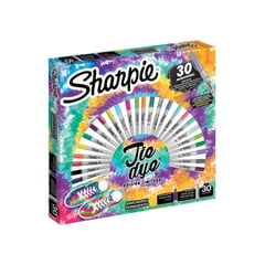 SHARPIE - Punta Fina Tie Dye Ruleta x30 Marcadores
