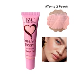 ROMANTIC BEAUTY - Rubor Liquido Queen of Hearts Tono 2 Peach