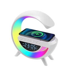 OEM - Parlante Bluetooth Reloj Despertador Radio FM G 6 en 1 Versión 2023