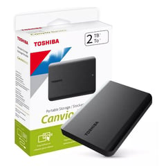 TOSHIBA - Disco Externo 2TB 3.0 Canvio Basic 3.0