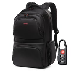 TIGERNU - Mochila Hombre 3140 Antirrobo Viaje Laptop Negro