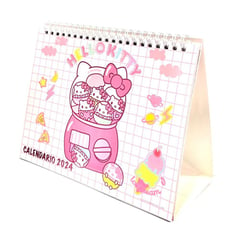 HISEEU - SANRIO CALENDARIO DE ESCRITORIO 2024 KAWAII HELLO KITTY