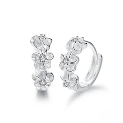 VATYERTY - Pendientes de plata de ley 925 para mujer