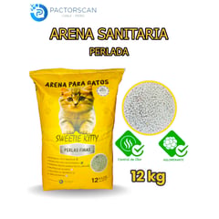 GENERICO - ARENA PARA GATOS ECOFRIENDLY BOLSA X 12 KG PERLAS FINAS