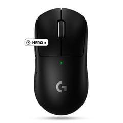 LOGITECH - Mouse G PRO X SUPERLIGHT 2 LIGHTSPEED 32k DPI HERO 2 Negro