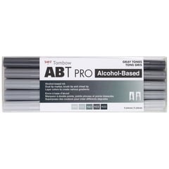 TOMBOW - ABT PRO set 5 und Tonos Gris - marcadores alcohol