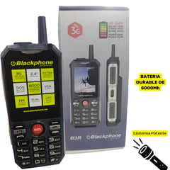 GENERICO - Celular Blackphone Bateria de larga duracion 6000 Mh Ideal Adulto mayor o baja vision