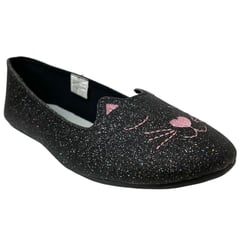 AE - Zapatos Planos CAT FLAT Para Niñas 189333 Negro